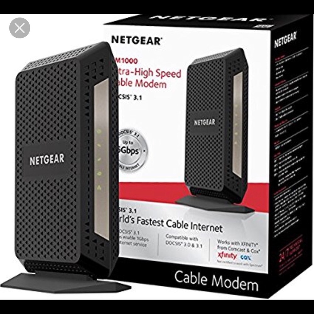 Netgear cm1000 ultra high speed modem
